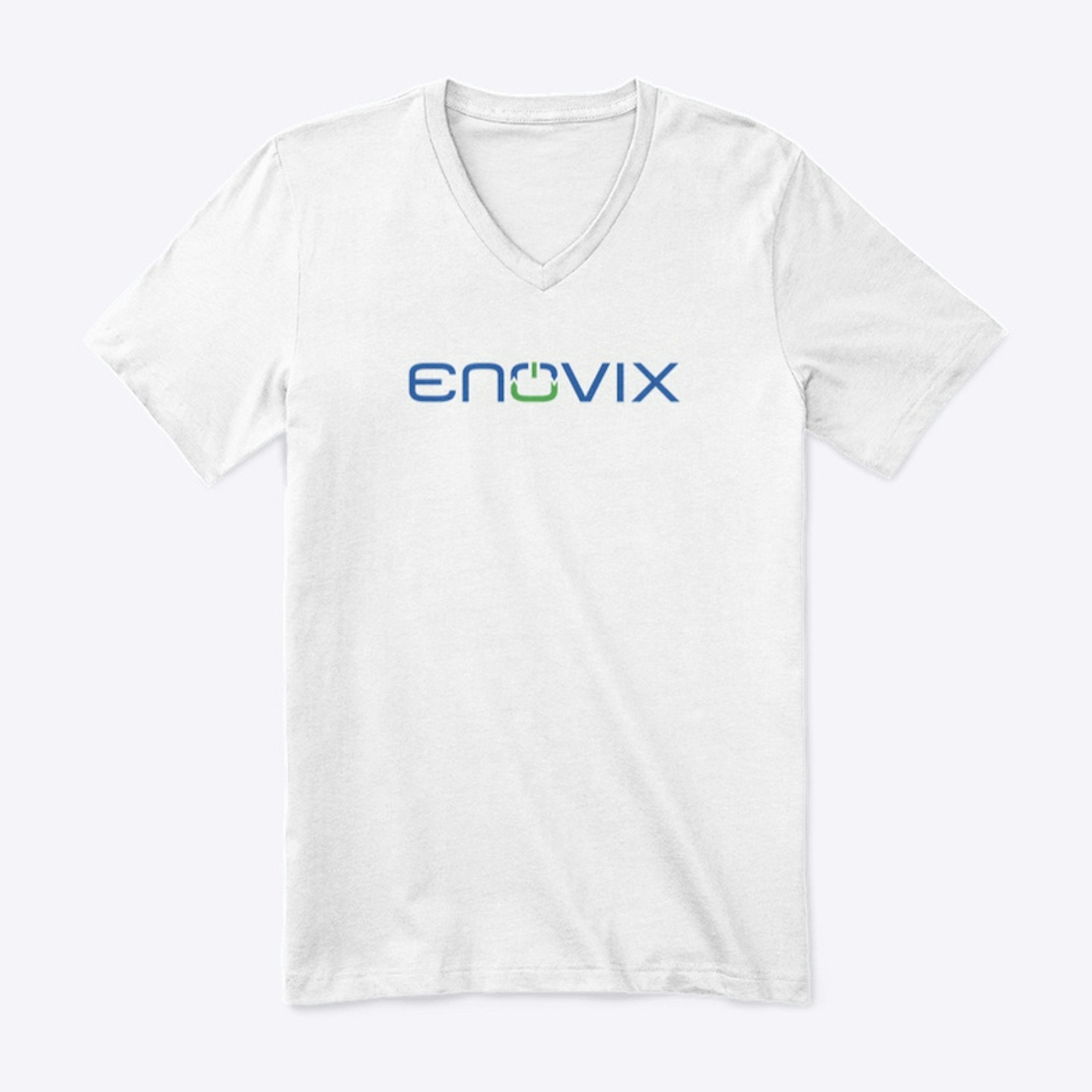 Enovix V-Neck Color Logo
