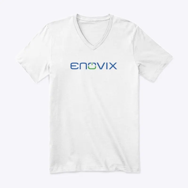 Enovix V-Neck Color Logo